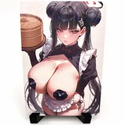 Blue Archive Rio Tsukatsuki Sexy Anime Waifu Girl Lewd Goddess Story Art Card - Image 1