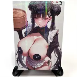 Blue Archive Rio Tsukatsuki Sexy Anime Waifu Girl Lewd Goddess Story Art Card - Image 2
