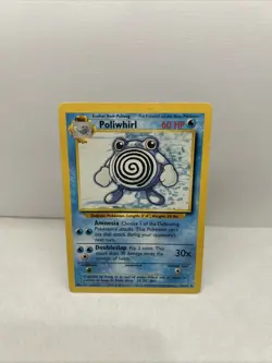 Pokemon TCG Poliwhirl Base Set Regular Card 38/102 - Image 1