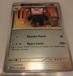 Bewear 112/132 Mega Evolution Reverse Holo Pokemon Card English - Image 1