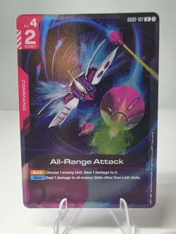 All-Range Attack Foil - GD02-107 - NM - Gundam TCG Card Game - Image 1