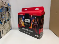 Star Wars Unlimited Spark of Rebellion Two Player Starter Set Card Decks Box NEW - Image 3
