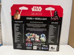 Star Wars Unlimited Spark of Rebellion Two Player Starter Set Card Decks Box NEW - Image 4