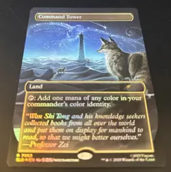 MTG Command Tower (7063) - Rainbow Foil, Secret Lair Drop Series - Image 2