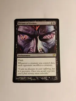 Magic: The Gathering Enchantment Dictate of Erebos Rare Regular - Image 1