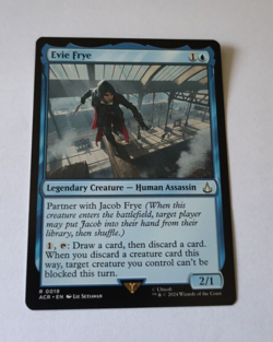 MtG Evie Frye (ACR-0019) Rare English MINT - Image 1