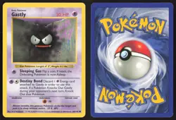 Pokemon TCG | Gastly 50/102 | Common | Base Set | Shadowless Lightly Played - Image 1