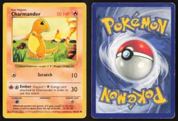 Pokemon TCG | Charmander 46/102 | Common | Base Set | Shadowless MP - Image 1