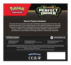 Pokemon Mega Evolution Perfect Order Booster Box Sealed - PRESALE EST SHIP 3-27 - Image 2