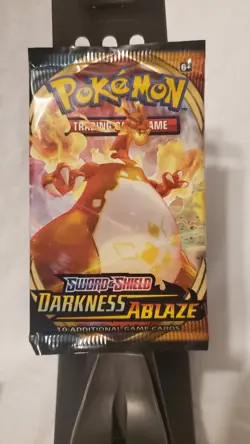 Pokemon TCG Sword & Shield Darkness Ablaze Booster Packs - Image 1