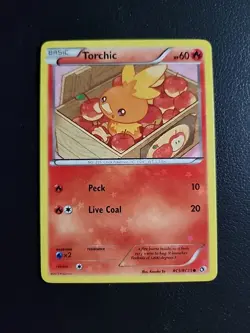 Torchic - RC5/RC25 - Legendary Treasures Radiant Collection Pokemon Card - VLP - Image 1