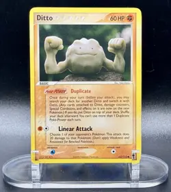 Ditto (Geodude) 62/113 Nonholo Pokemon EX Delta Species 2005 Vintage Common NM - Image 2