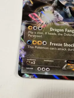 Black Kyurem EX 101/149 Boundaries Crossed Ultra Rare Pokemon Card - Image 3