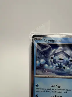 Cryogonal 047/191 Pokemon Holiday Calendar 2025 Festive Stamp Snowflake SEALED - Image 2