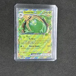 Sinistcha EX 023/167 SV Twilight Masquerade TWM Double Rare Holo Pokemon TCG NM - Image 5
