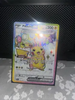 Pokemon TCG Surging Sparks Pikachu EX 219/191 Full Art Ultra Rare - Image 1