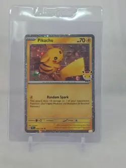 ⚡ Pikachu Pokemon Day 2026 Holo Promo NM – Official Annual Promo – 051/162 TCG - Image 1