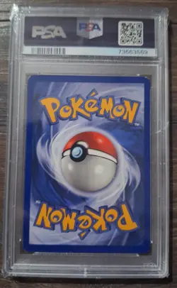 1999 POKEMON FOSSIL 1ST ED #23 HYPNO PSA 8 - Image 2