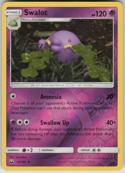 Pokemon Swalot Uncommon SM - Celestial Storm 58/168 NM - Image 1