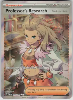 Pokemon Professor's Research Ultra Rare SV01: Scarlet & Violet Base Set 240/198 - Image 1