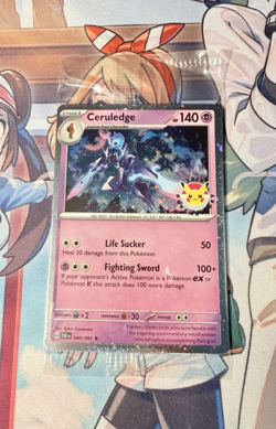 Ceruledge - (Pokemon Day 2024) (Cosmos Holo) 040/091 Sealed Holo Promo Pokemon - Image 1