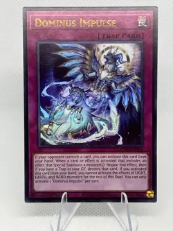 Yugioh! 1x Dominus Impulse MZMU-EN126 Ultra Rare 1st Ed NM - Image 1
