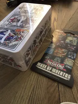 YU-GI-OH 2025 MEGA-PACK Tin Sealed With Small Dent, Sealed Maze Of Muertos Pack - Image 2