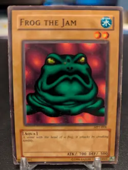 Yugioh - Frog The Jam - MP1-004 McDonald's Promo Series 1 2002 Yu-Gi-Oh! (HP) - Image 1