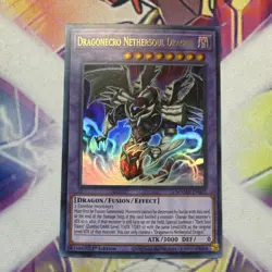 Yugioh! Dragonecro Nethersoul Dragon Mama-en062 Ultra Rare 1st Ed Near Mint!! - Image 1