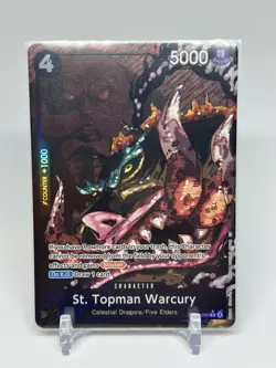 One Piece TCG St. Topman Warcury OP13-089 Alternate Art Alt English NM - Image 1