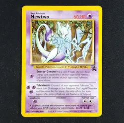 Mewtwo 12 - Black Star Promo - Pokemon Card - Image 3