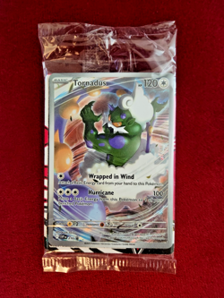 Tornadus 210 Black Star SV Scarlet Violet Promo Sealed Pokemon Card; Near Mint - Image 1