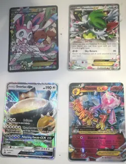 Pokemon Card Binder Lot EX GX Sylveon Gardevoir Pikachu Vintage Cards - Image 3
