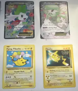 Pokemon Card Binder Lot EX GX Sylveon Gardevoir Pikachu Vintage Cards - Image 4