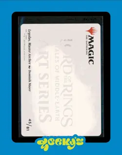 Legolas, Master Archer Art Card MTG 45/81 The Lord of the Rings $2MIN ORDER - Image 2