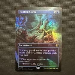 Rooftop Storm (Borderless) Innistrad Remastered Foil - Image 1