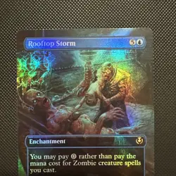 Rooftop Storm (Borderless) Innistrad Remastered Foil - Image 3