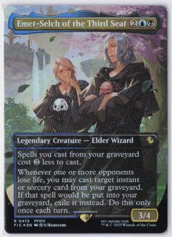 MTG Final Fantasy - Emet-Selch Of The Third Seat #473 "Borderless" Chocobo track - Image 1