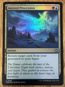 MTG Tarkir Dragonstorm, Auroral Procession - Foil - Image 1