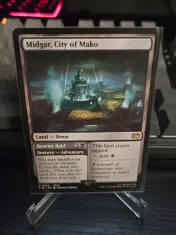 Midgar, City Of Mako R0286 Magic The Gathering Final Fantasy NM - Image 1