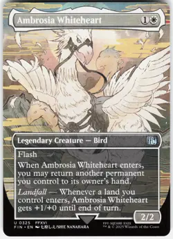 Ambrosia Whiteheart (Borderless) U FINAL FANTASY 325 LP - Image 1