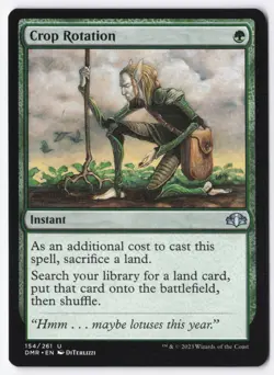 Crop Rotation Normal U Dominaria Remastered 154 NM - Image 1