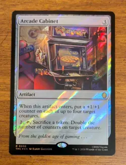 MTG Arcade Cabinet - Surge Foil, NM-Mint, Commander: TMNT - Image 1