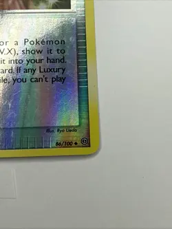 Pokemon TCG Luxury Ball 86/100 Reverse Holo Rare Stormfront - Image 3