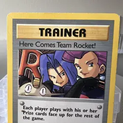 Pokemon Cards: Team Rocket 1st Edition Rare: Here Comes Team Rocket! 71/82 - Image 2