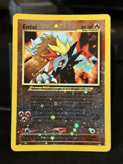 Pokemon TCG Entei Wizards Black Star Promos 34 Holo Promo Promo - Image 1