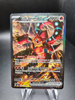 Volcanion EX SIR 182/159 Sv09: Journey Together Pokemon Special Illustration NM - Image 1