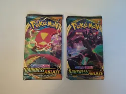 Pokemon Sword & Shield Darkness Ablaze Booster Pack 820650807121 - Image 1