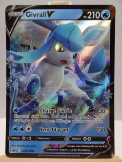 Carte Pokemon " Givrali V " PROMO - SWSH196 - Epee & Bouclier - NM - FR - Image 3