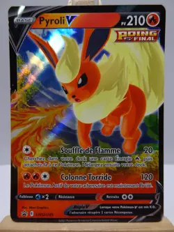 Carte Pokemon " Pyroli V " Promo - SWSH149 - Evolution Celeste - EB7 - FR - Image 3
